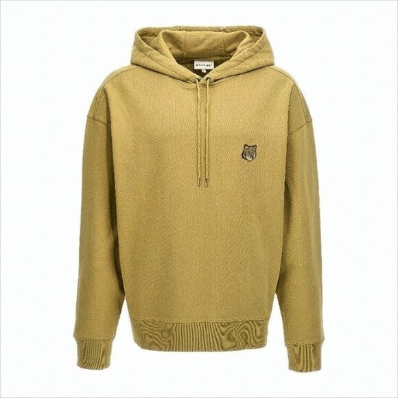 Maison Kitsuné Relaxed Fit Cotton Pullover Hoodie - NWT